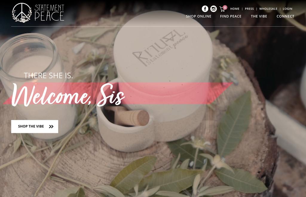 Statement Peace E-Commerce Website